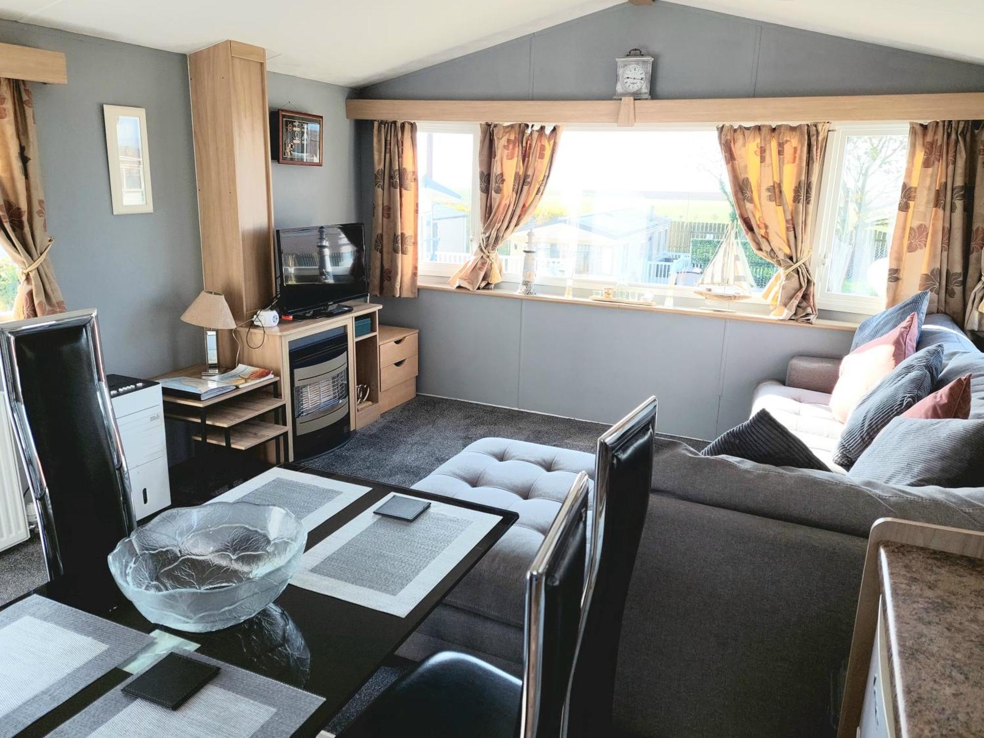 Wright Choice Caravan Rental 5 Lunan View St Cyrus Caravan Park Saint Cyrus المظهر الخارجي الصورة