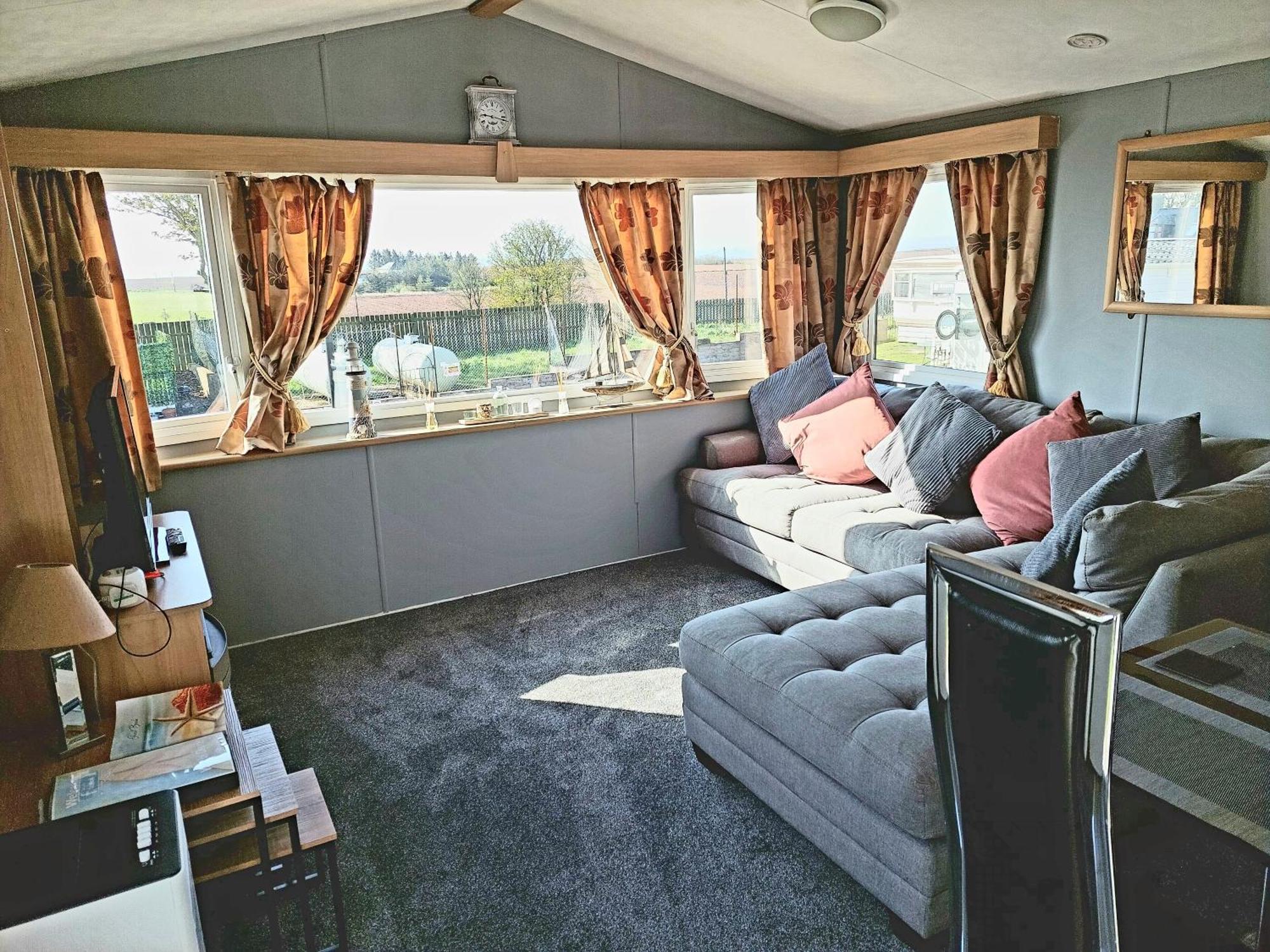 Wright Choice Caravan Rental 5 Lunan View St Cyrus Caravan Park Saint Cyrus المظهر الخارجي الصورة