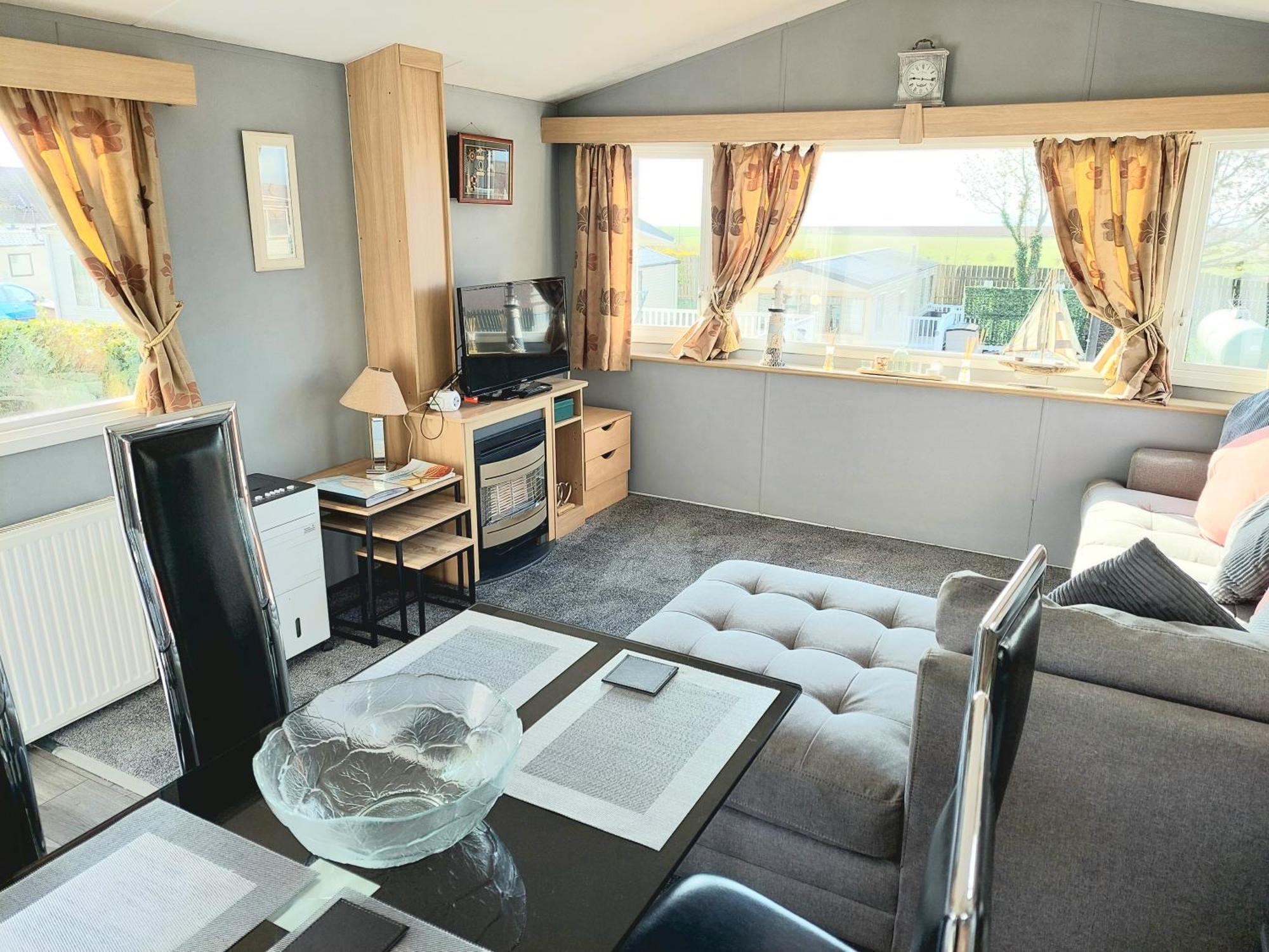Wright Choice Caravan Rental 5 Lunan View St Cyrus Caravan Park Saint Cyrus المظهر الخارجي الصورة